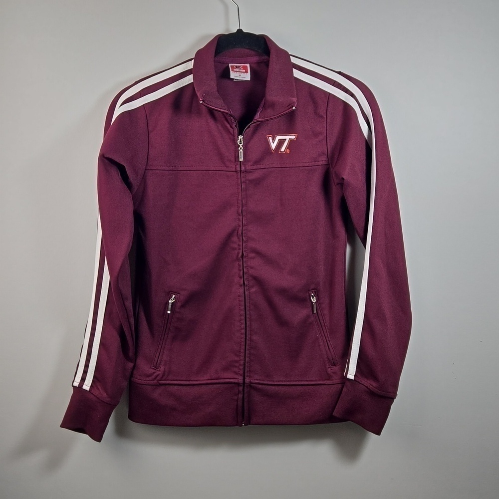 Virginia Tech zippered track jacket